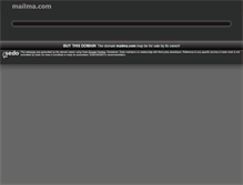 Tablet Screenshot of mailma.com